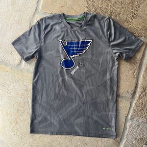 Boys BLUES Reebok play dry tee